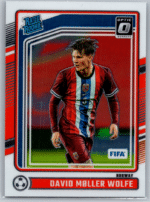 David Moller Wolfe 24-25 Donruss Rated Rookies Optic No 197