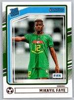 Mikayil Faye 24-25 Donruss Rated Rookies No 200