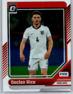 Declan Rice 24-25 Donruss Base Optic No 55